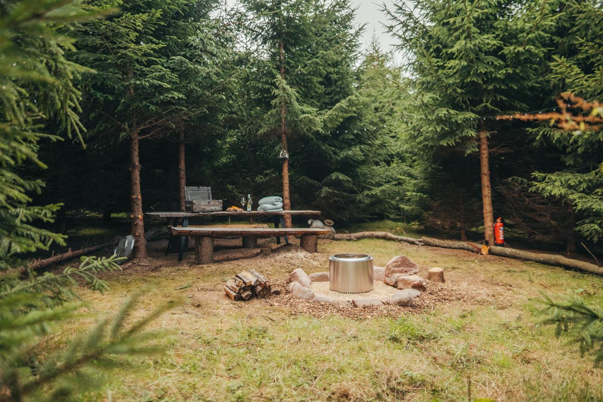 Cosy Forest Lodge Penrhos  Екстер'єр фото